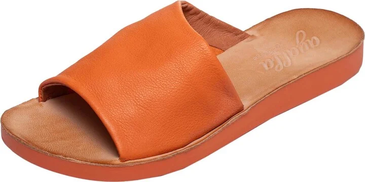 Ami Leather Slide Sandal