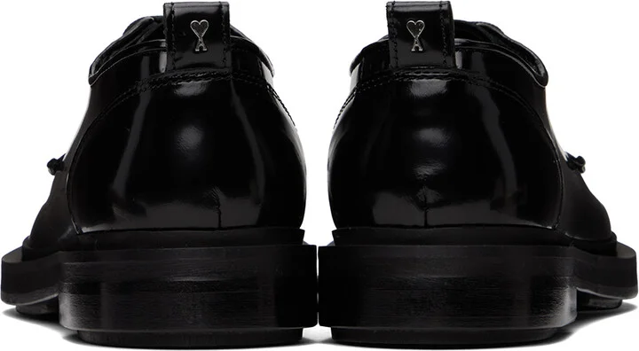 AMI Paris Black Anatomical Toe Derbys - Image 2