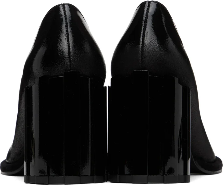 AMI Paris Black Anatomical Toe Heels - Image 2