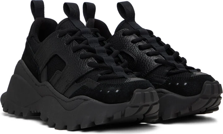 AMI Paris Black Lucky 9 Sneakers - Image 4