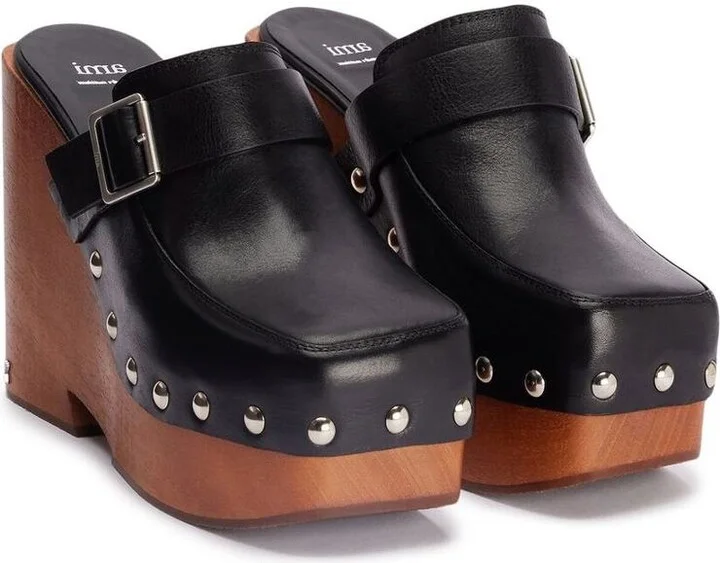 AMI Paris Close Toe Clogs - Image 3