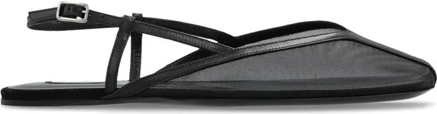 AMI Paris Croisette Slingback Flat Shoes
