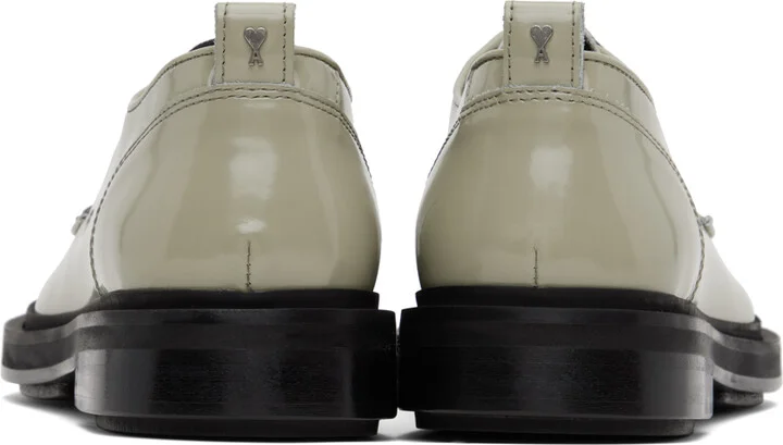 AMI Paris Green Anatomical Toe Derbys - Image 2