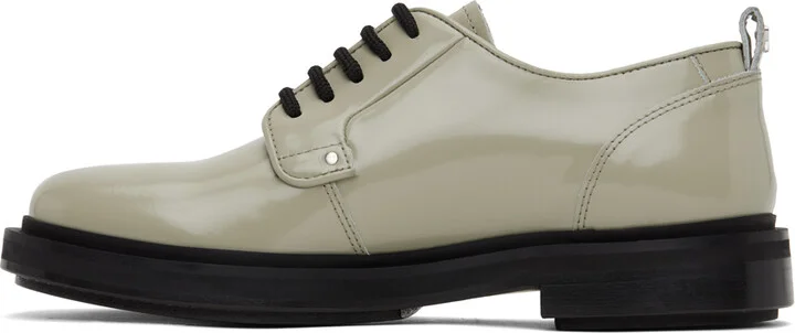 AMI Paris Green Anatomical Toe Derbys - Image 3