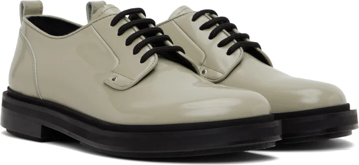 AMI Paris Green Anatomical Toe Derbys - Image 4