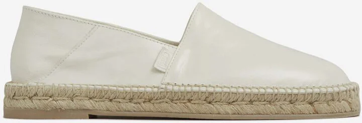 AMI Paris Leather Espadrilles