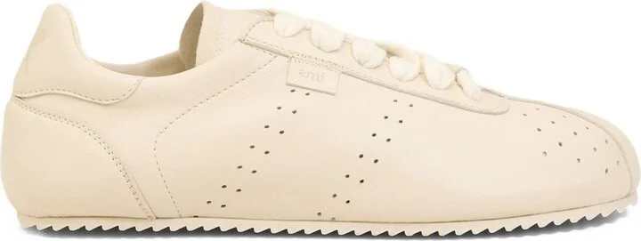 Ami Paris Leather Sneakers