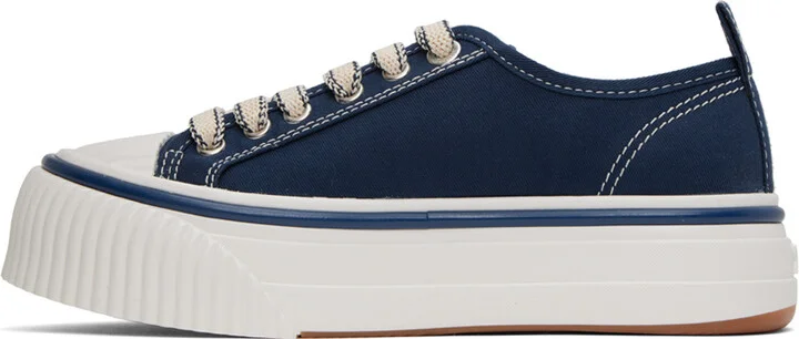 AMI Paris Navy Ami 1980 Sneakers - Image 3