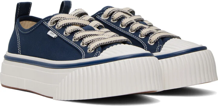 AMI Paris Navy Ami 1980 Sneakers - Image 4