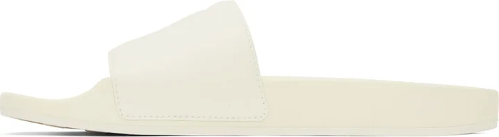 AMI Paris Off-White Ami de Cœur Slides - Image 3