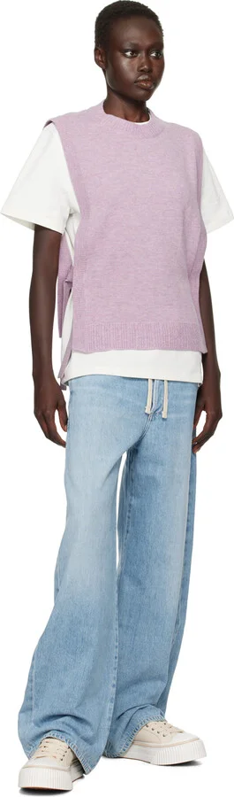 AMI Paris Off-White Low Top Ami SN1980 Sneakers - Image 5
