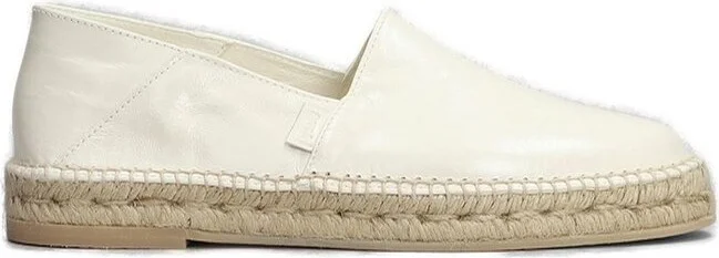 AMI Paris Round Toe Slip-On Espadrilles