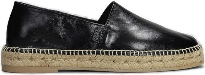 AMI Paris Round Toe Slip-On Espadrilles