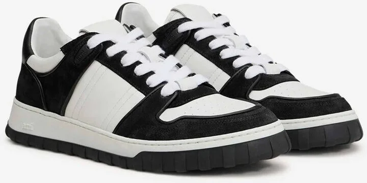 AMI Paris Smooth Leather Sneakers - Image 3