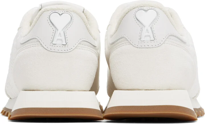 AMI Paris White Ami New Rush Sneakers - Image 2