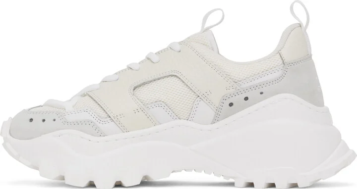 AMI Paris White Lucky 9 Sneakers - Image 3