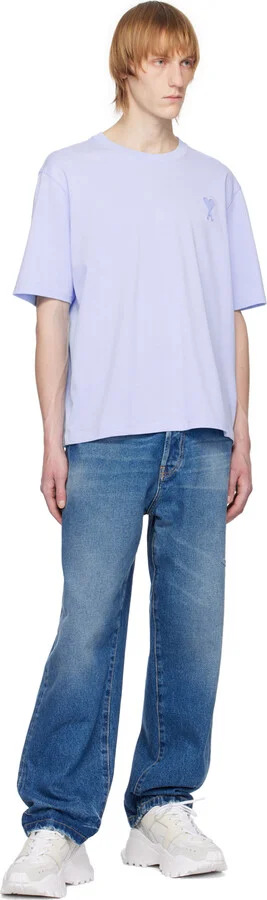 AMI Paris White Lucky 9 Sneakers - Image 5