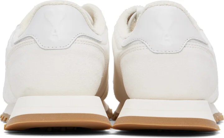 AMI Paris White New Rush Sneakers - Image 2
