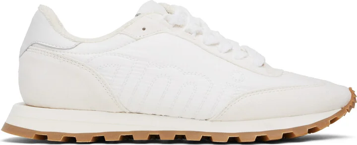 AMI Paris White New Rush Sneakers