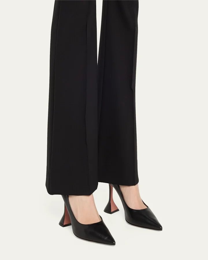Ami Pointed Leather Pumps - Image 3