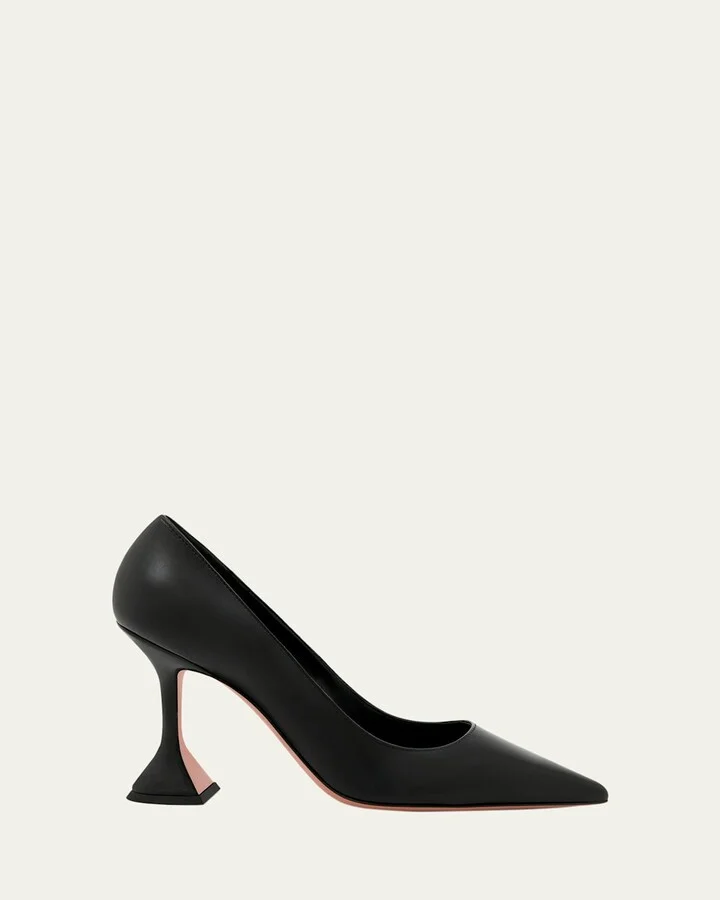 Ami Pointed Leather Pumps