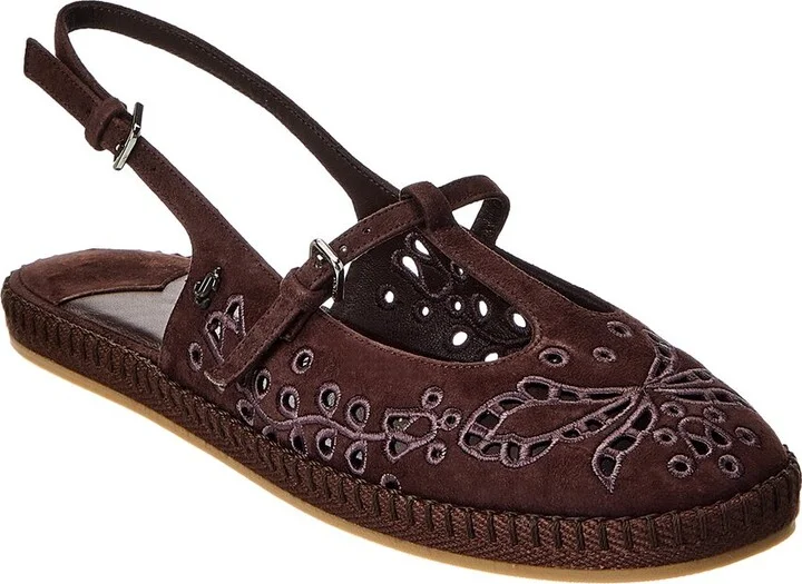 Amiee Suede Slingback Flat
