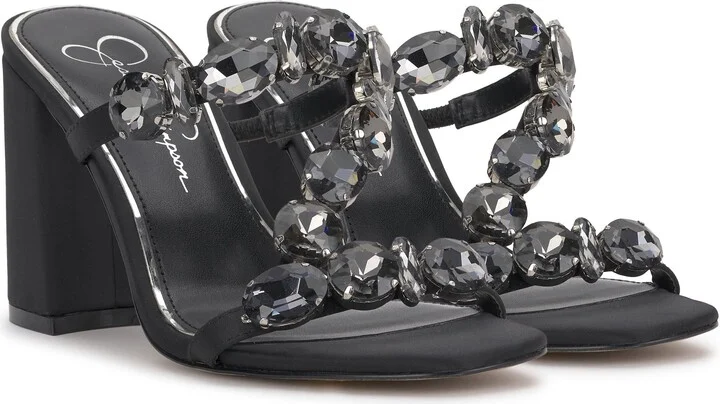 Amilir Crystal Slide Sandal - Image 10