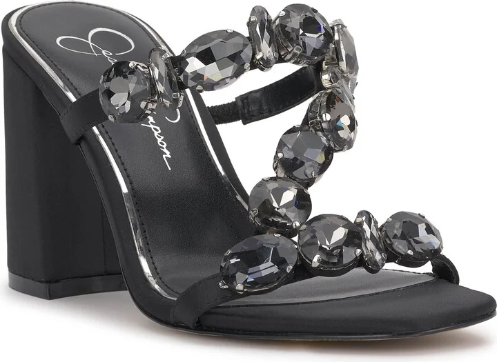 Amilir Crystal Slide Sandal