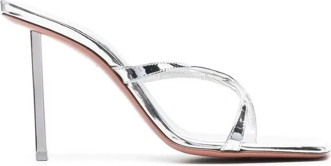 Amina Muaddi Adrianna Heeled Sandals