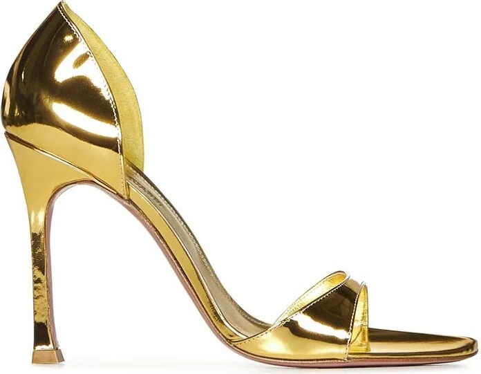 Amina Muaddi Agnese Sandals