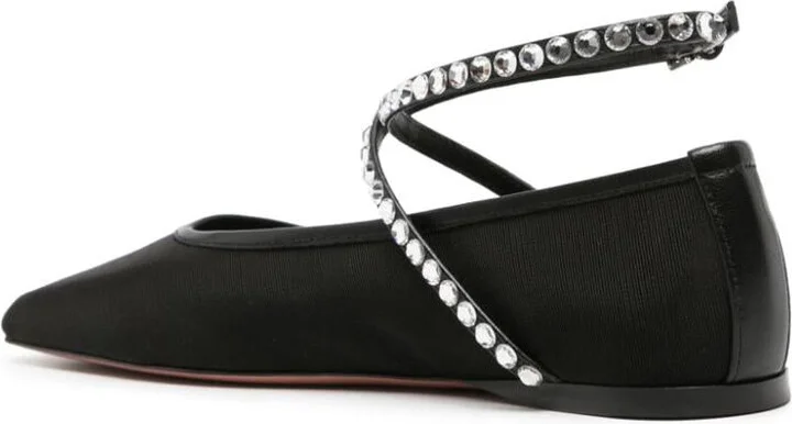 Amina Muaddi Ane Ballet Flats - Image 3