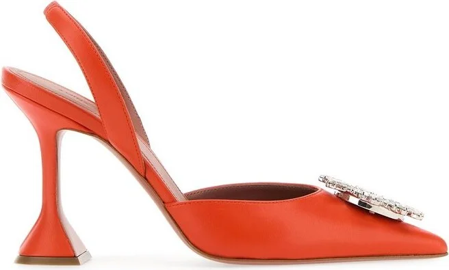 Amina Muaddi Begum Pointed-Toe Pumps