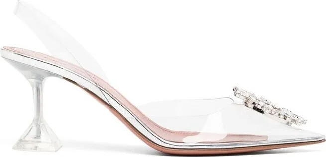 Amina Muaddi Begum Slingback Pumps