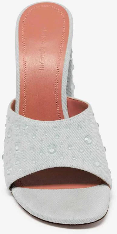 Amina Muaddi Brigitte Heeled Sandals - Image 2