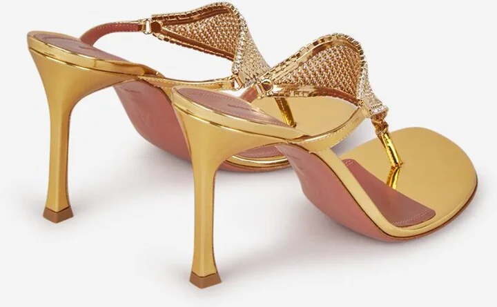 Amina Muaddi Cameron Heel Sandals - Image 5