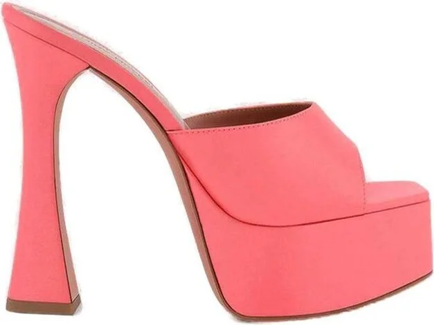 Amina Muaddi Dalida Platform Sandals