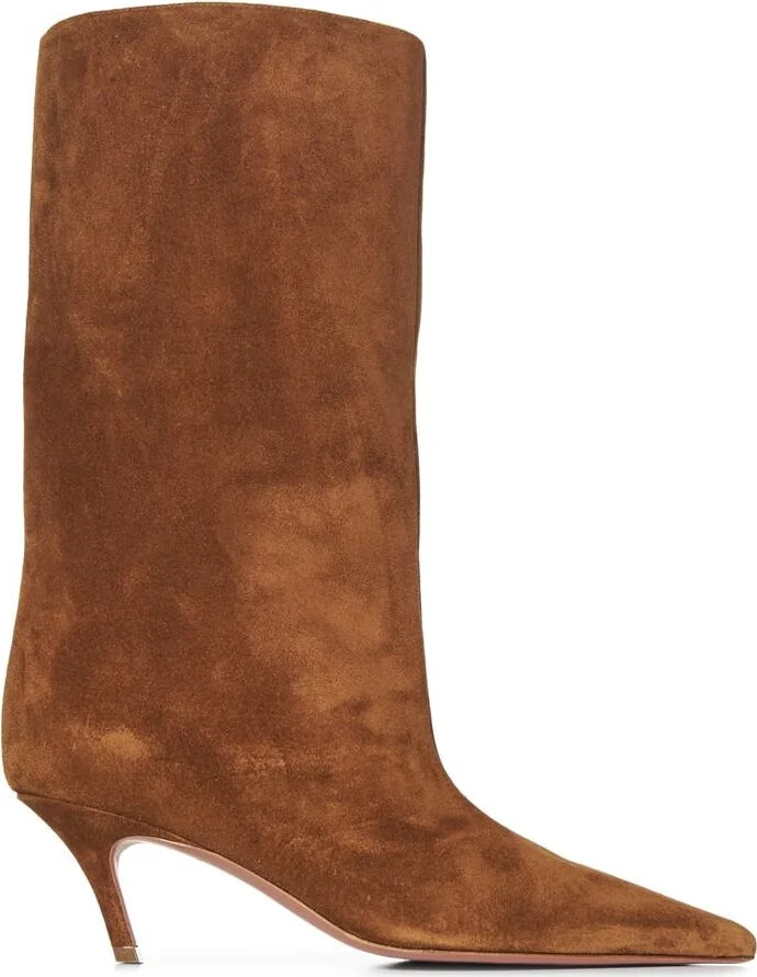 Amina Muaddi Fiona Boots