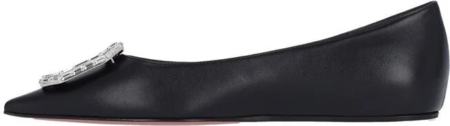 Amina Muaddi Flat Shoes - Image 3