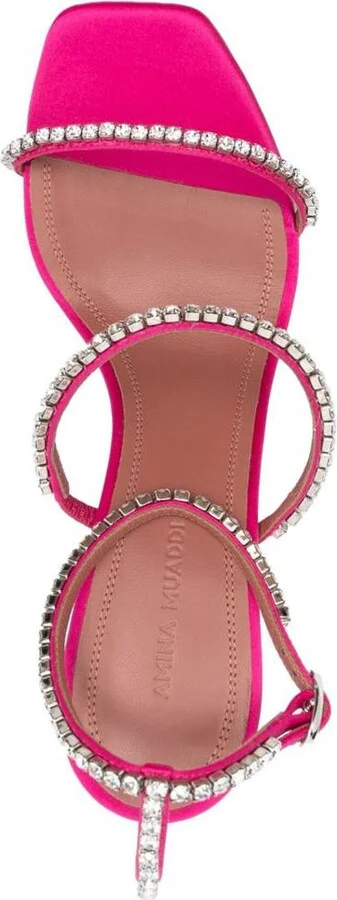 Amina Muaddi Gilda Heel Sandals - Image 2