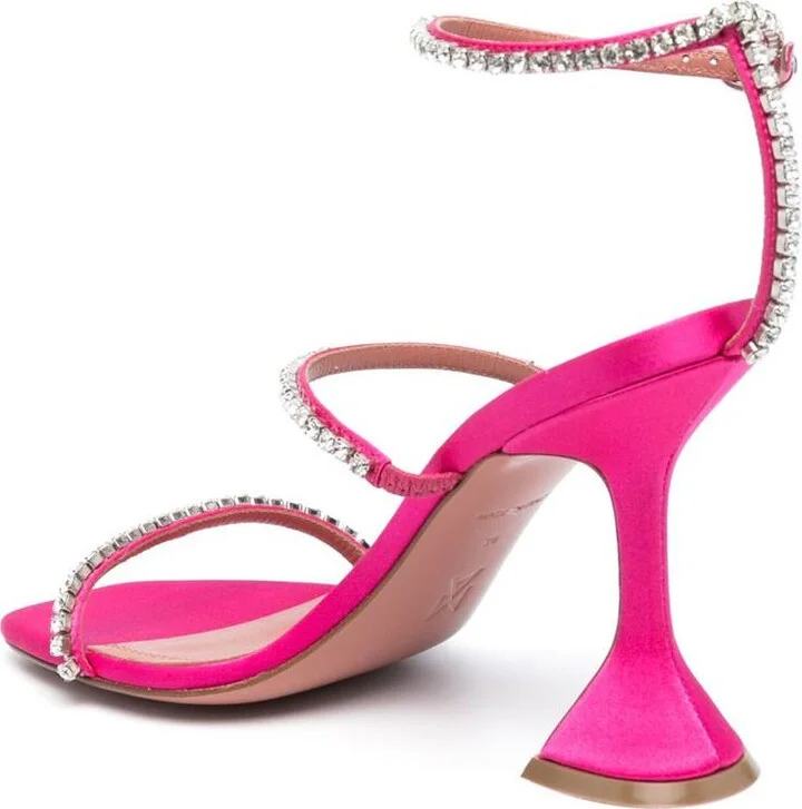 Amina Muaddi Gilda Heel Sandals - Image 3