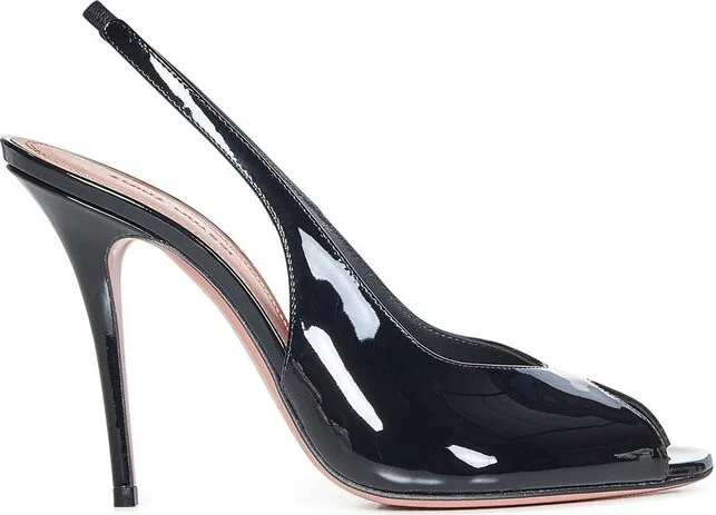 Amina Muaddi Kristina Slingback Sandals