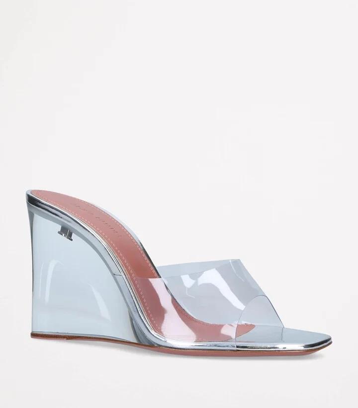 Amina Muaddi Lupita Heeled Mules 105 - Image 5