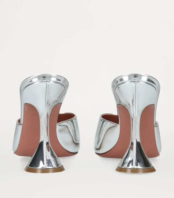 Amina Muaddi Mirror Lupita Mules 95 - Image 2