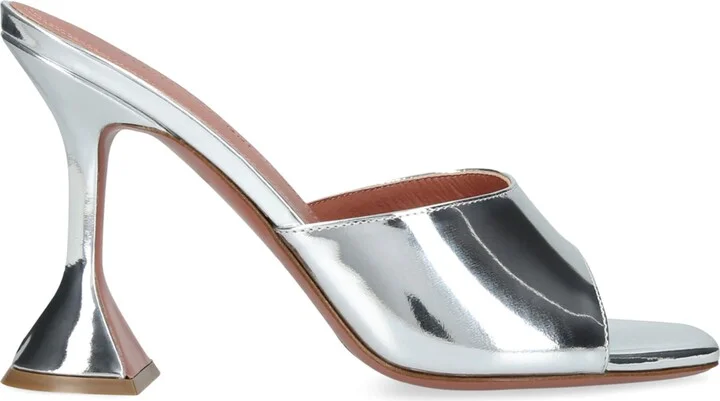 Amina Muaddi Mirror Lupita Mules 95