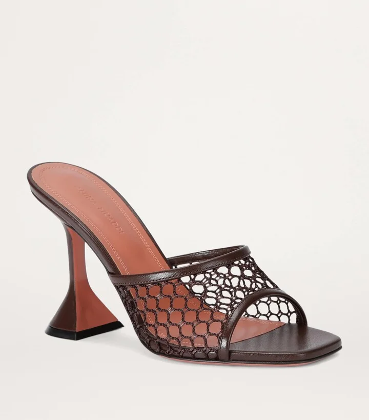Amina Muaddi Net Lupita Mules 95 - Image 4