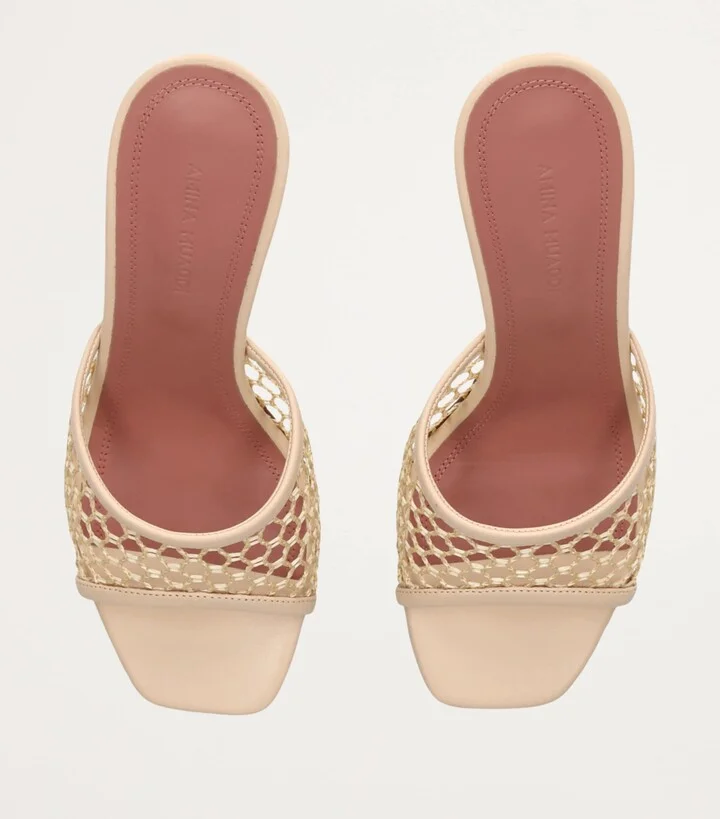 Amina Muaddi Net Lupita Mules 95 - Image 4