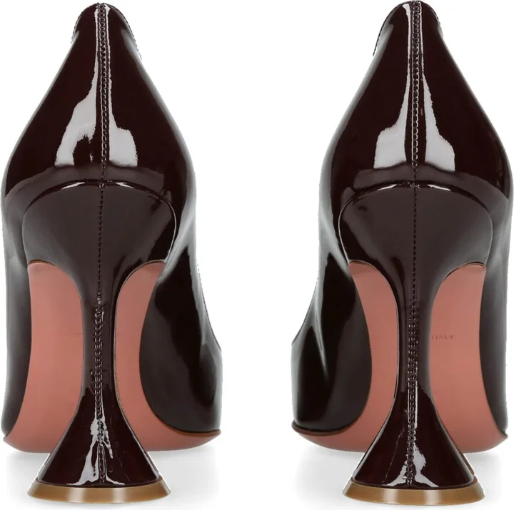 Amina Muaddi Patent Ami Pumps 95 - Image 2