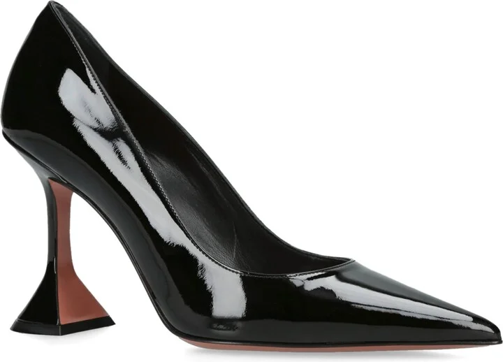 Amina Muaddi Patent Ami Pumps 95 - Image 3