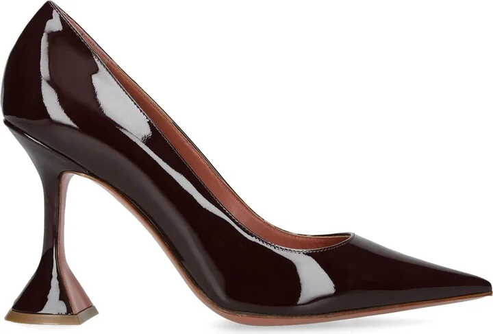 Amina Muaddi Patent Ami Pumps 95