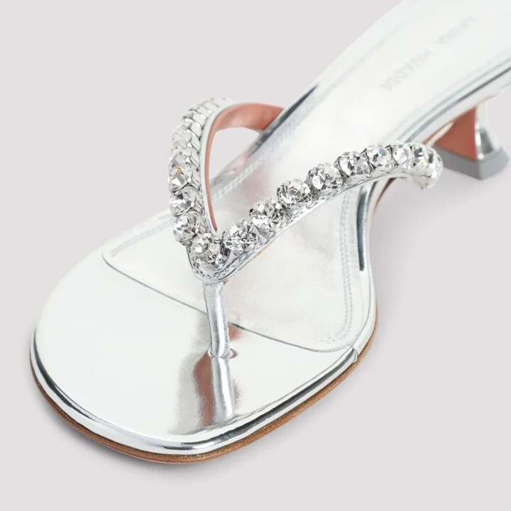 Amina Muaddi Sandals - Image 4